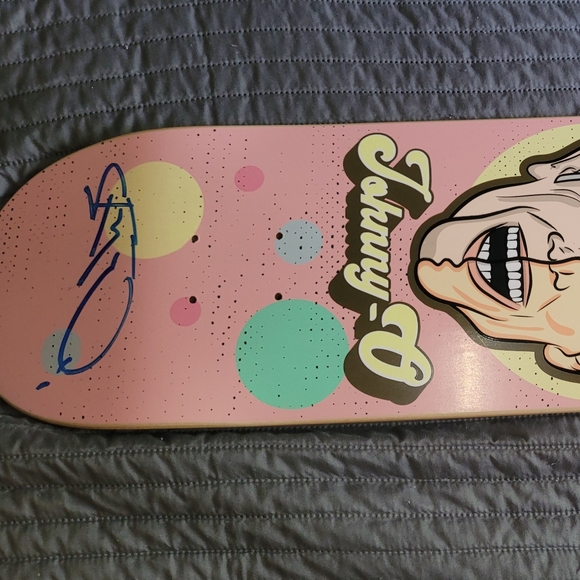 Brand New Signed Johnny-O Skateboard - Picture 3 of 3